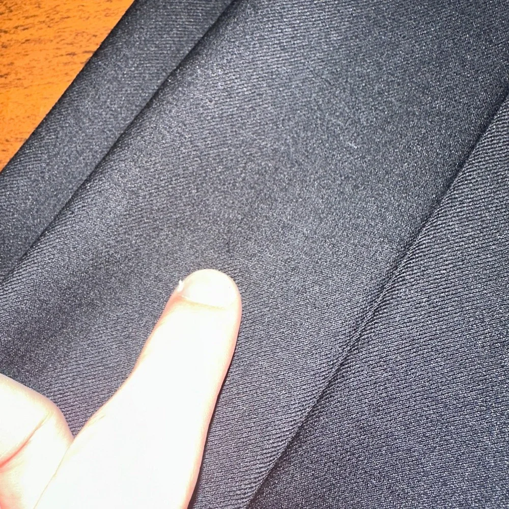 Cremieux Travel Smart Modern Fit Black Wool Blend Dress Pants Men's 32x32